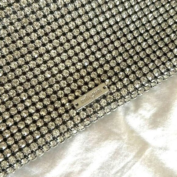 New* Cult Gaia Lucinda Mini Crystal Clear Shoulder Bag $368 - Picture 8 of 10